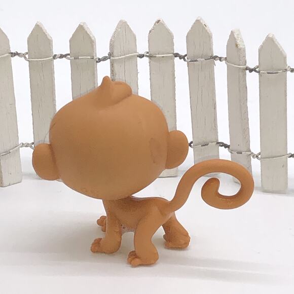 CLICKS MONKEYFORD MONKEY #1-141 - Authentic Littlest Pet Shop - Hasbro LPS - Picture 2 of 4